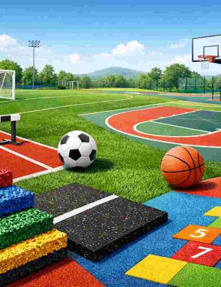 EPDM Sports Flooring Manufacturer Zesto Play