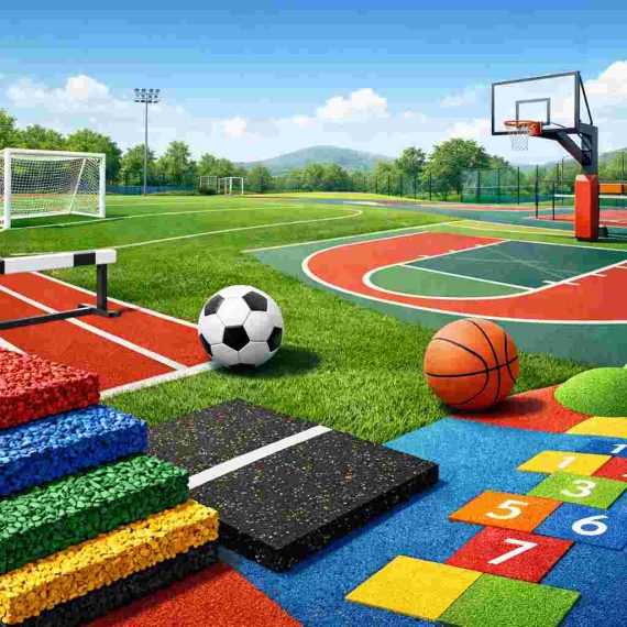 EPDM Sports Flooring Manufacturer Zesto Play