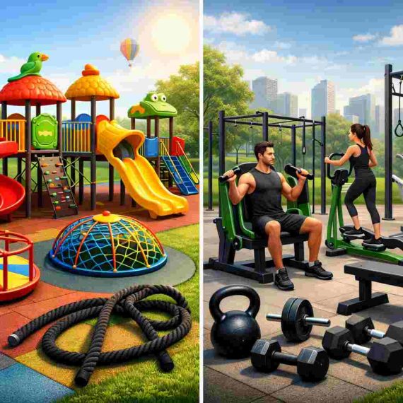 Top Playground Equipment and Fitness Gear in India