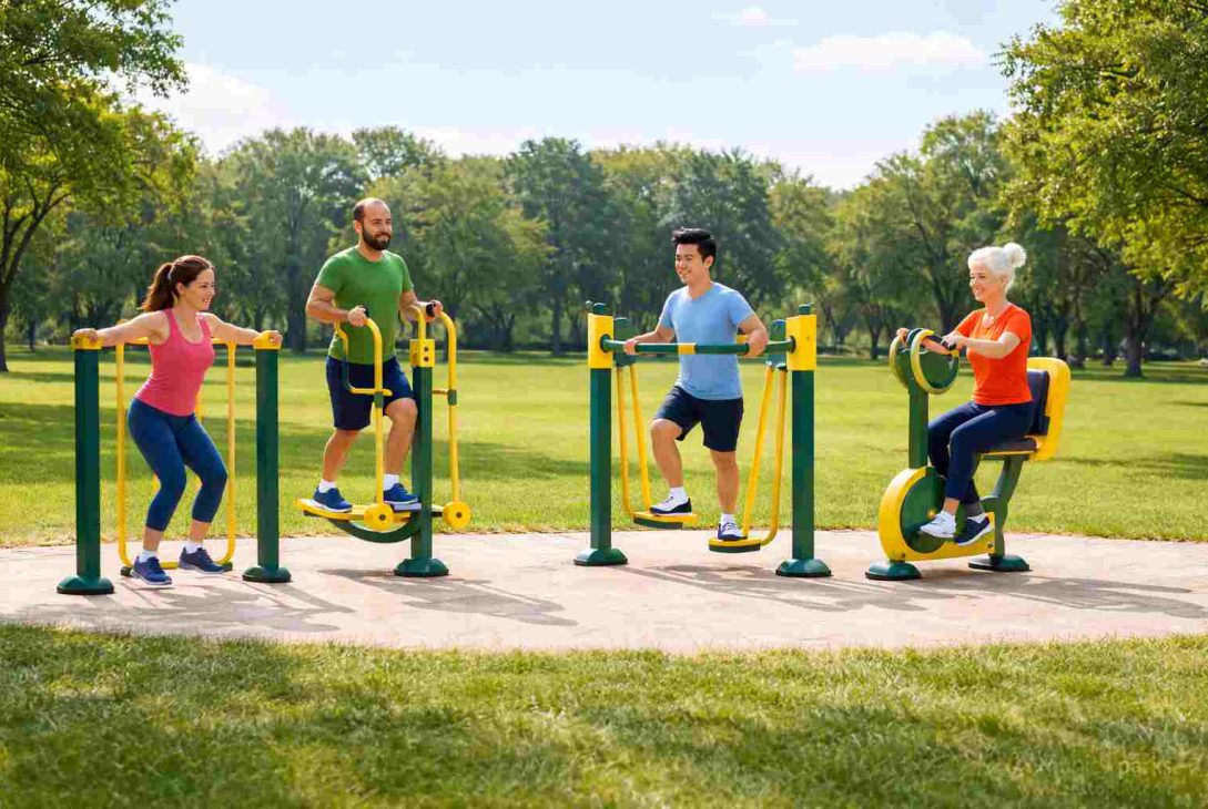 Outdoor Exercise Equipment for Parks