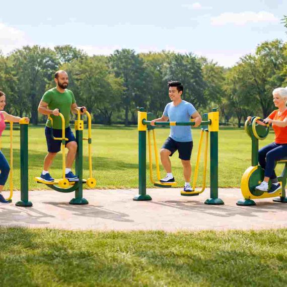 Outdoor Exercise Equipment for Parks