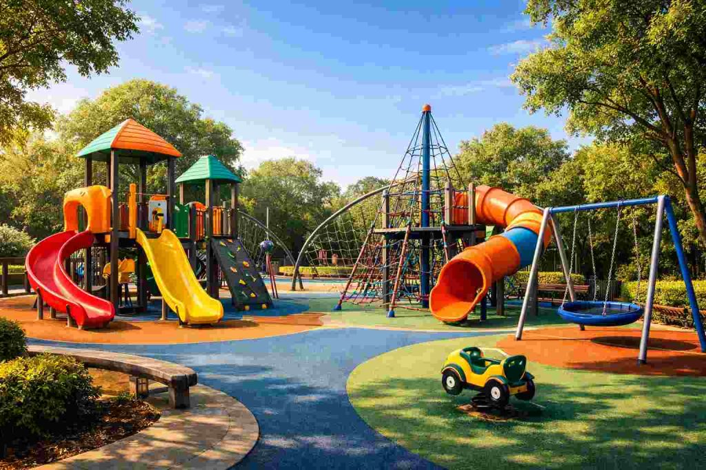 Safe Backyard Playground Equipment in India