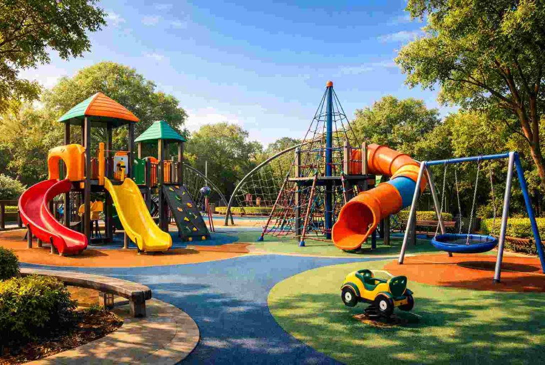 Safe Backyard Playground Equipment in India